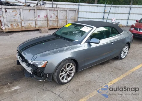 2014 Audi A5 2.0T Premium from USA, damaged, VIN WAUAFAFH5EN001299